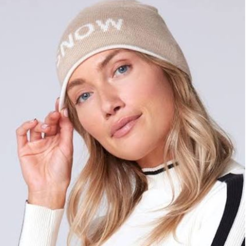 Alp N Rock Snow Reversible Beanie in Heather Oatmeal
